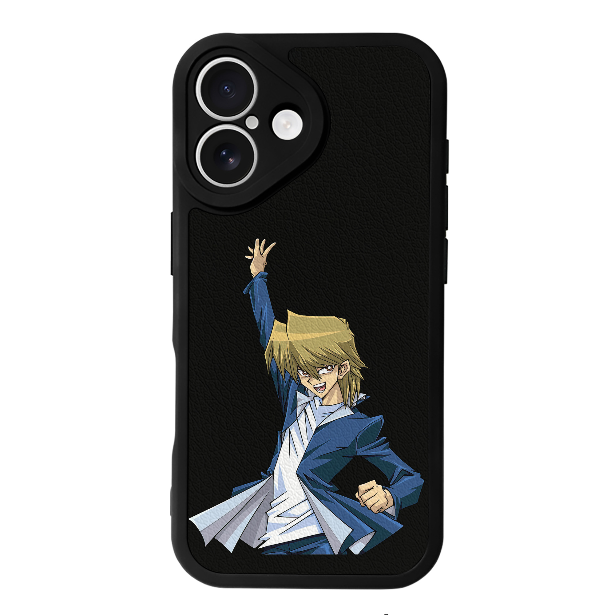 遊☆戯☆王 Yu-Gi-Oh! 【iPhone 16シリーズ対応】シリコンスマホケース（レザー調） 材質：シリコン